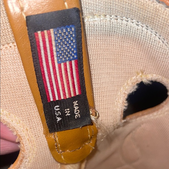 1970’s vintage ACME 8307 buckaroo leather 14” Women's Tan Cowboy Boots - Picture 4 of 7